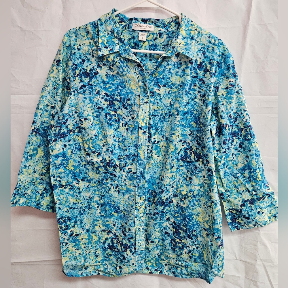 Coldwater Creek Button Up